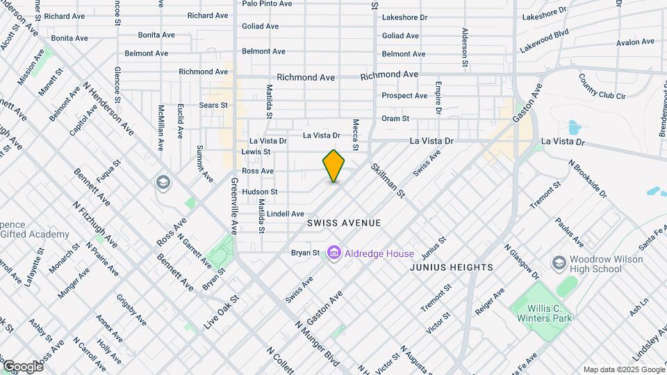 5647 Live Oak St Map and Location Details