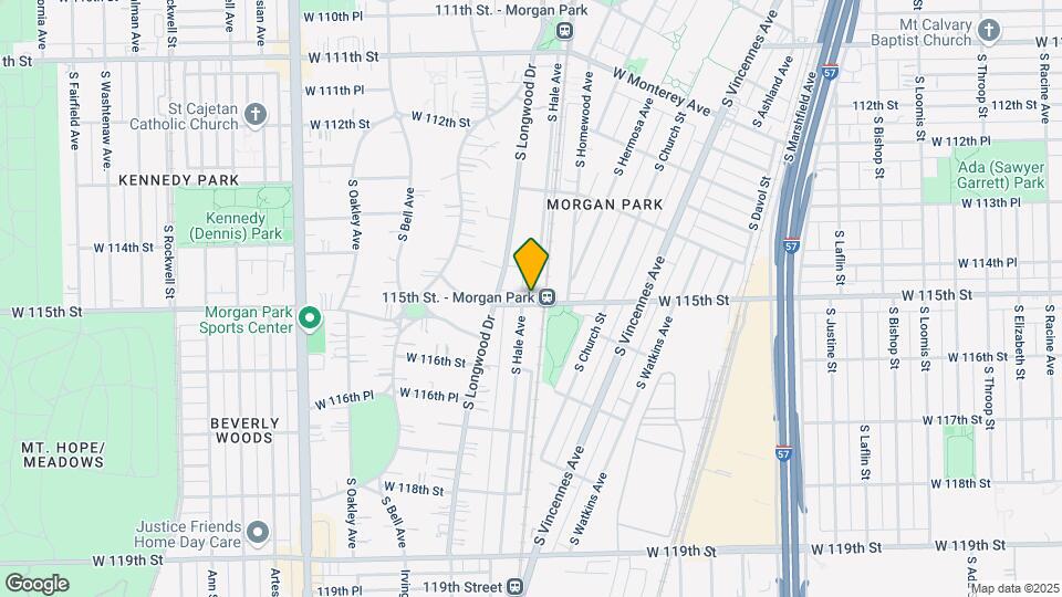 11456 S Hale St. Chicago IL Map and Location Details