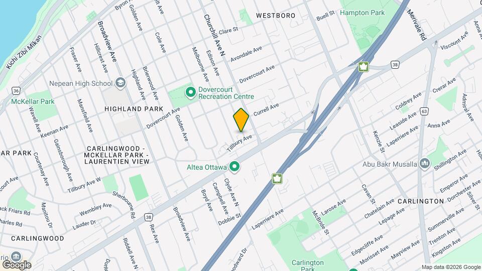 726 Edison Ave, Unit 2 Map and Location Details