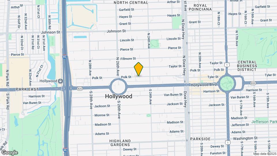 2444 Polk St, Unit 102 Map and Location Details