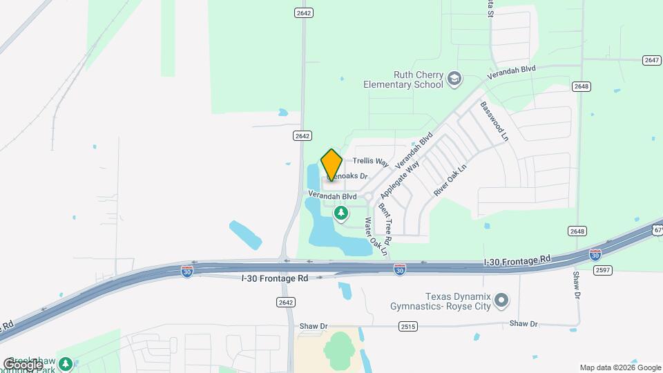 2912 Burwood Ln Mapa y Detalles de la Ubicación