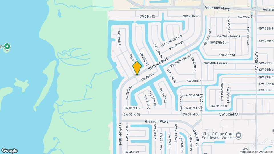 2910 Surfside Blvd Map and Location Details