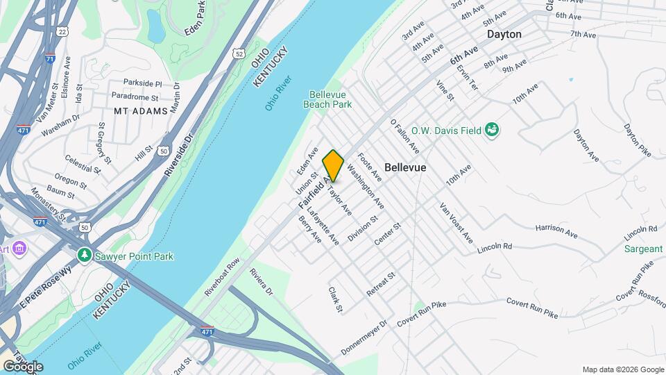 219 Taylor Ave Mapa y Detalles de la Ubicación