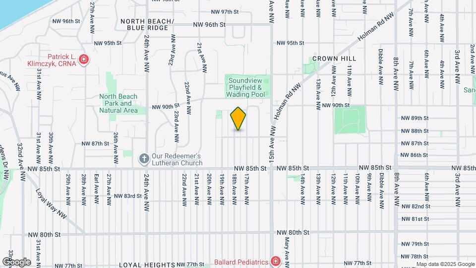 8702 18th Ave NW Map and Location Details