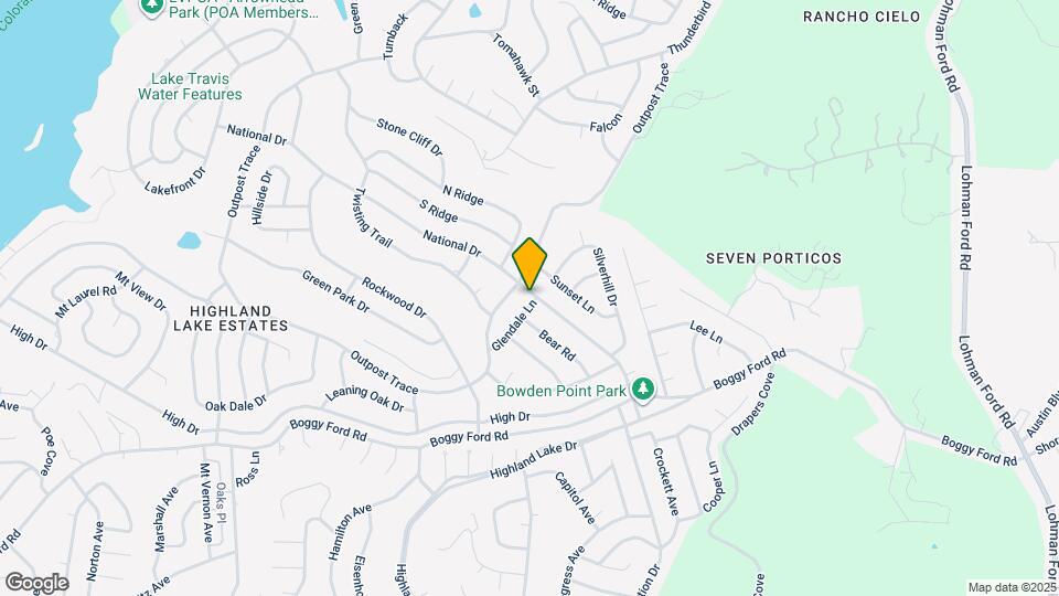 4206 Glendale Ln Map and Location Details