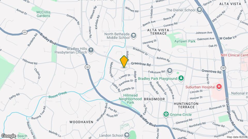 8807 Ridge Rd Map and Location Details