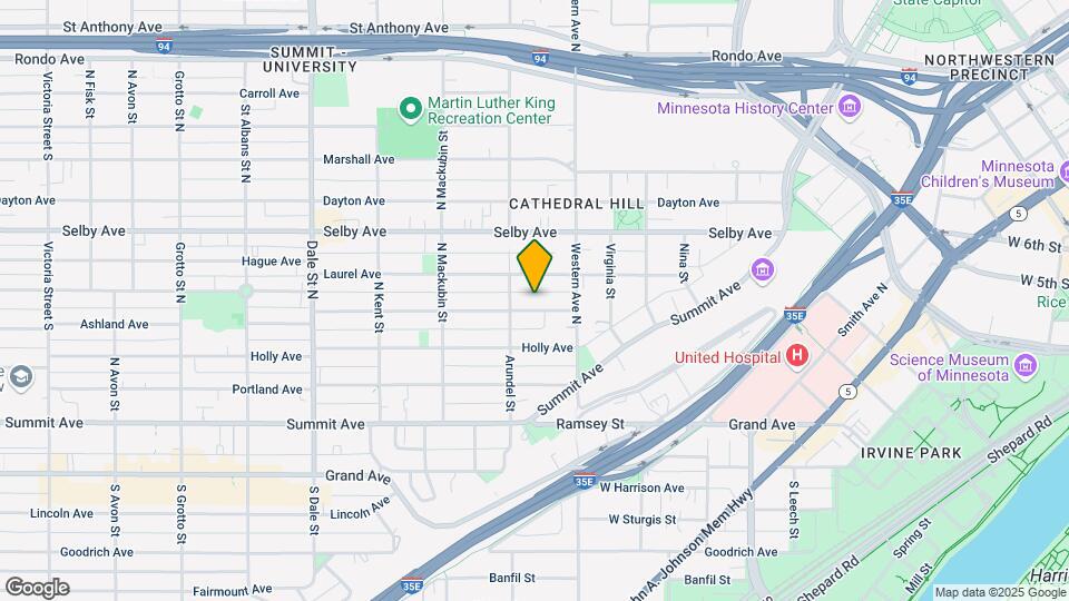 421 Ashland Ave Mapa y Detalles de la Ubicación
