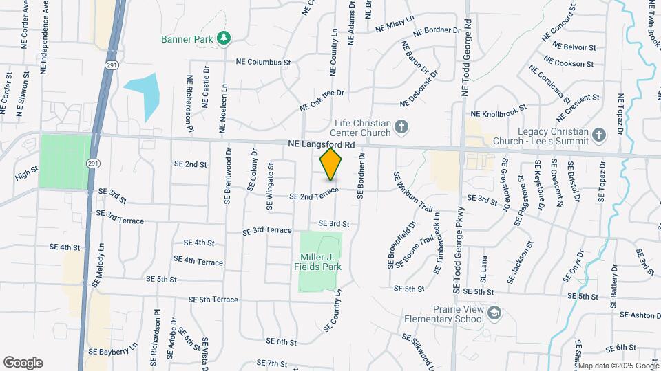 208 SE Country Ln Map and Location Details