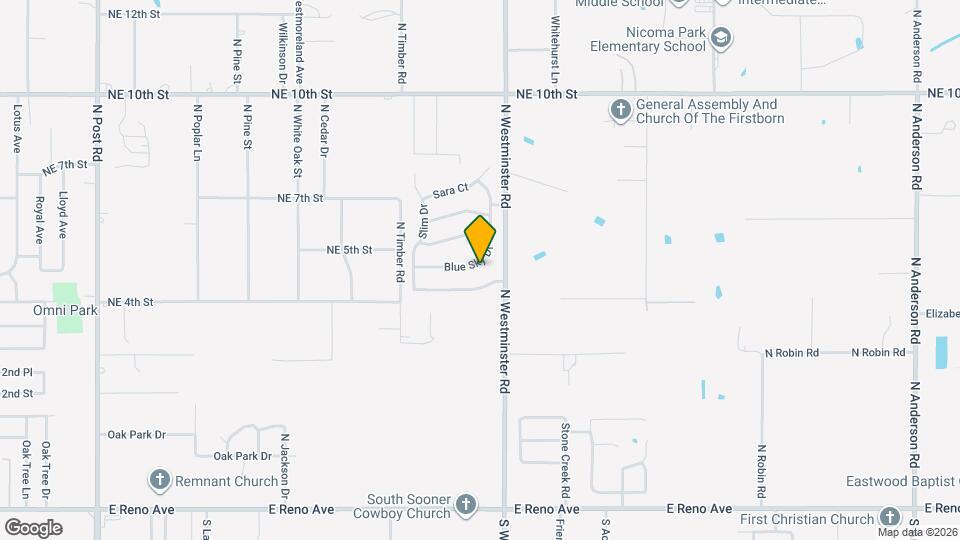 10920 Blue Sky Dr Map and Location Details