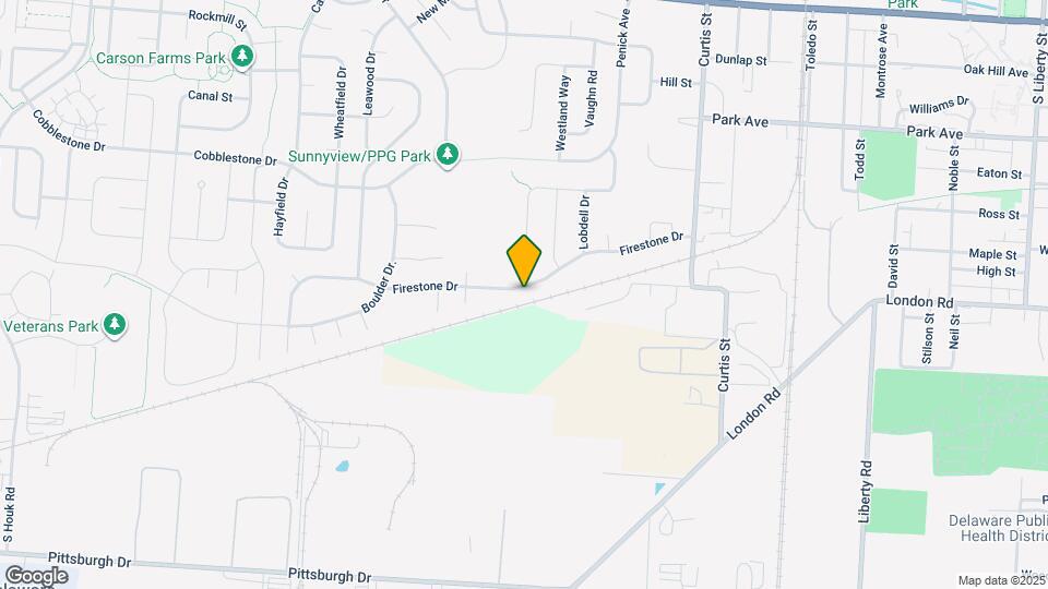 167 Firestone Dr Map and Location Details