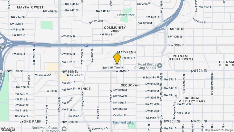2425 NW 36th Terrace Map and Location Details