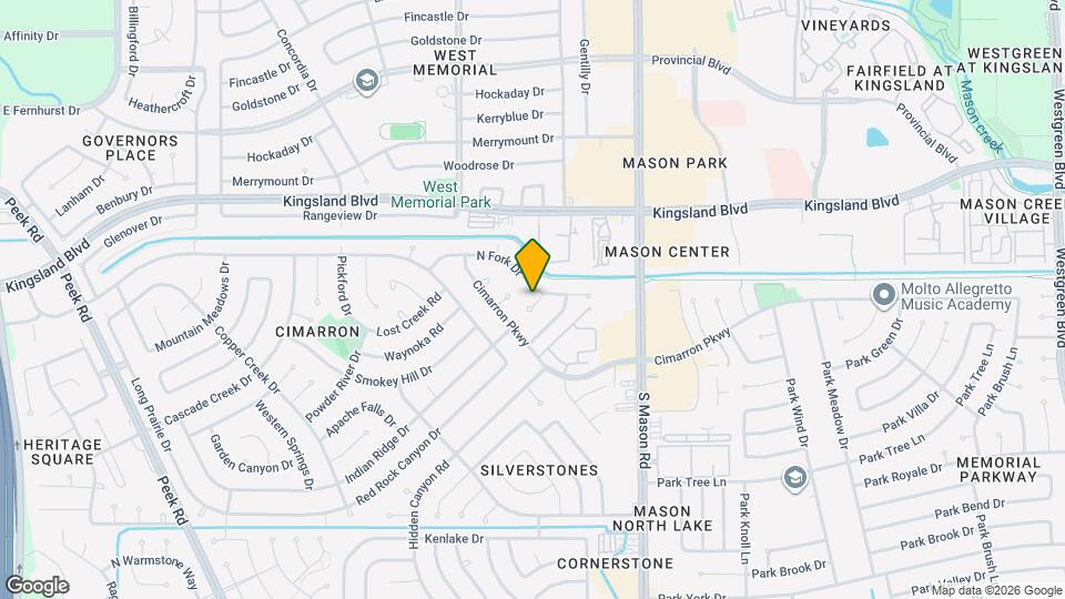 710 N Fork Ct Map and Location Details