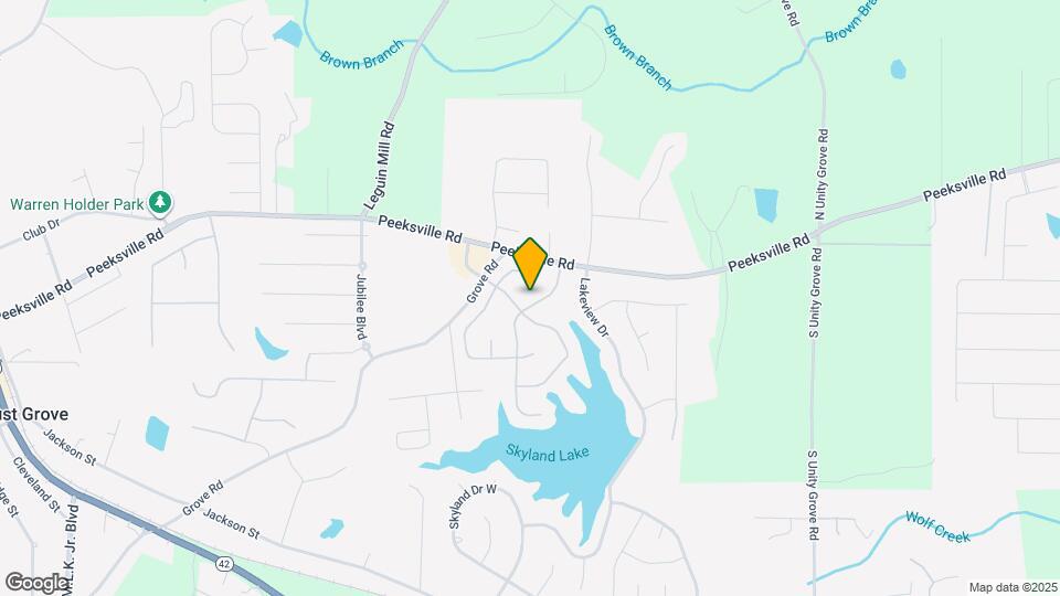 125 Waters Edge Dr Mapa y Detalles de la Ubicación