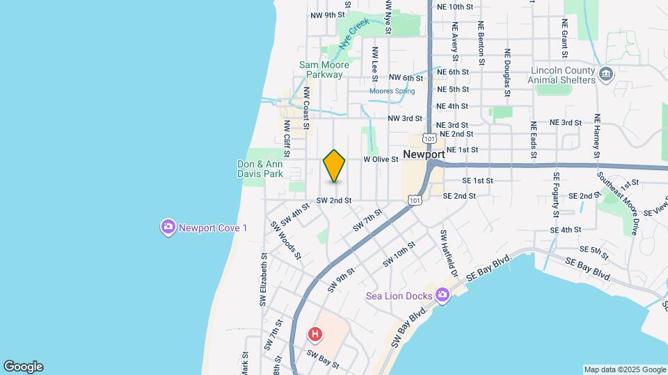 130 SW Brook St Mapa y Detalles de la Ubicación