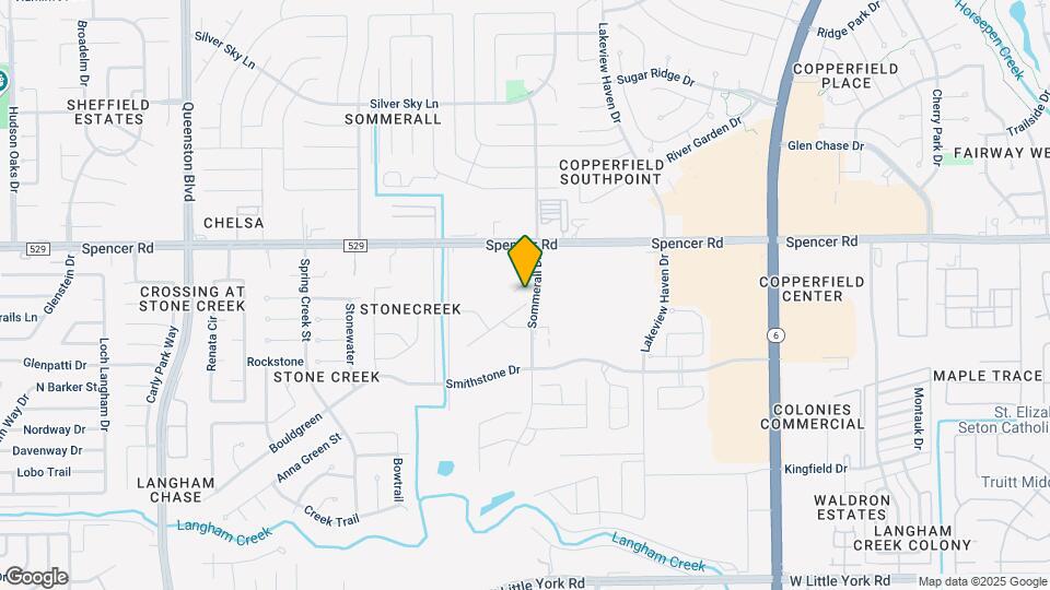 16306 Oakside Hollow Ln Map and Location Details
