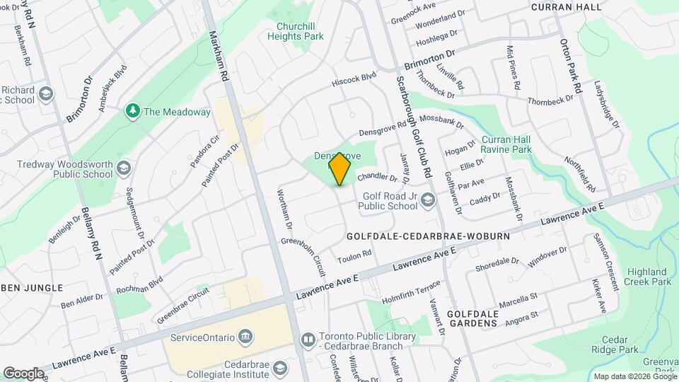 63 Hiscock Blvd Map and Location Details