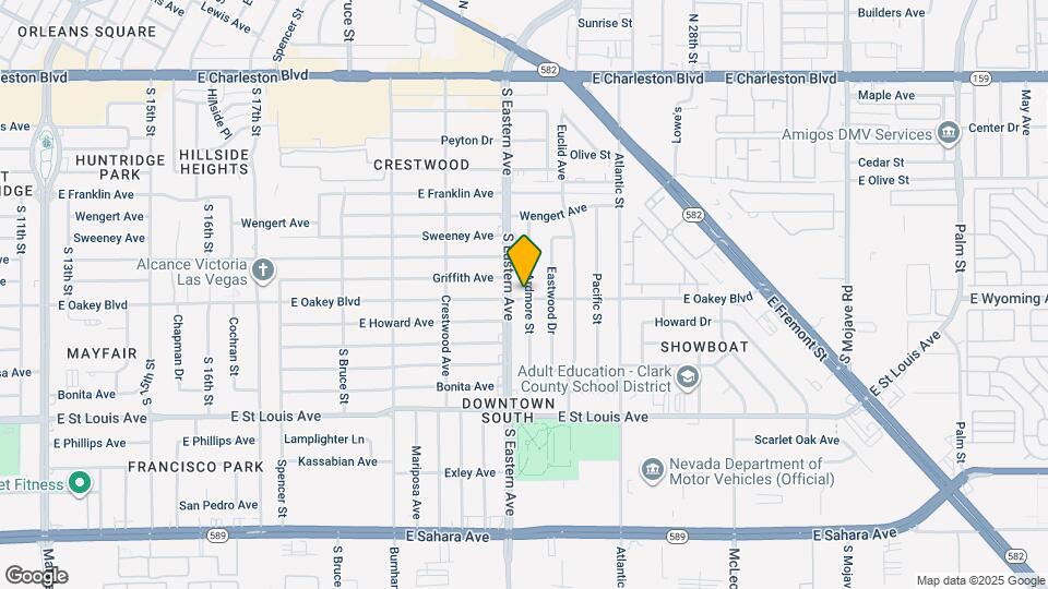 1604 Ardmore St Map and Location Details