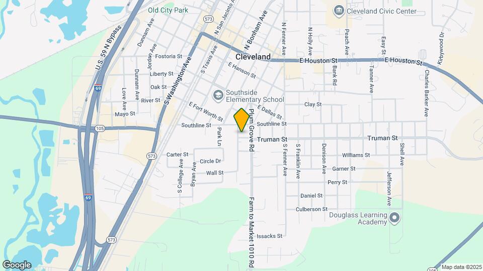 511 S Roosevelt Ave Map and Location Details