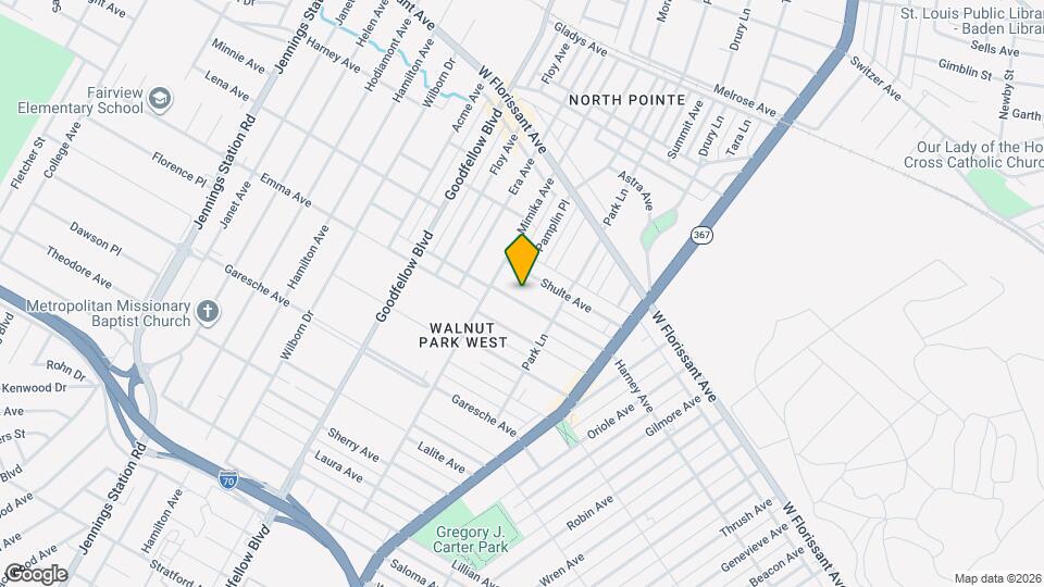 6041 Harney Ave Map and Location Details