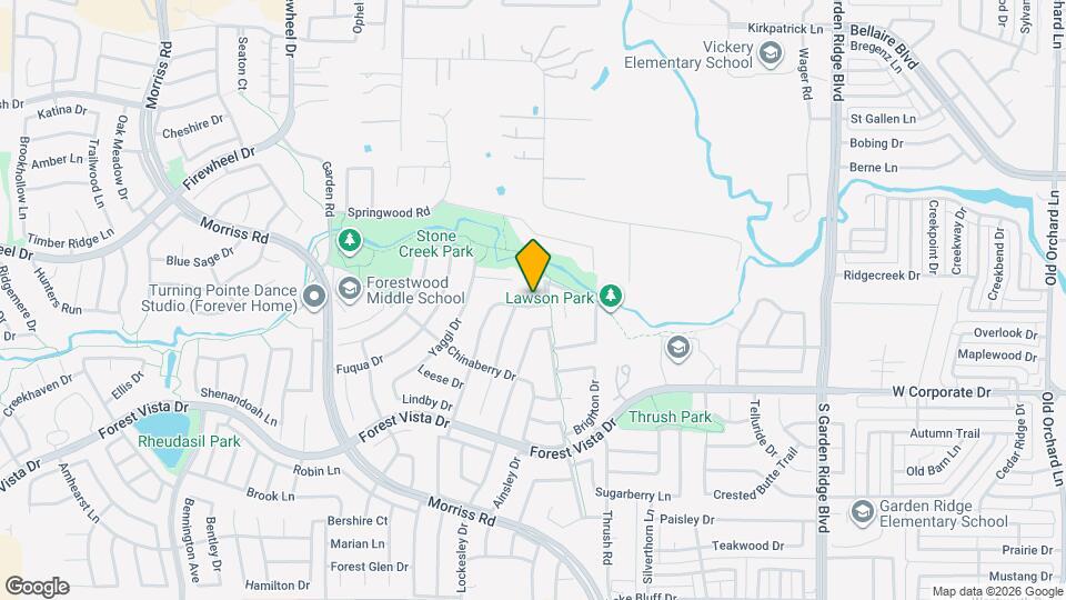 1208 Crepe Myrtle Dr Map and Location Details