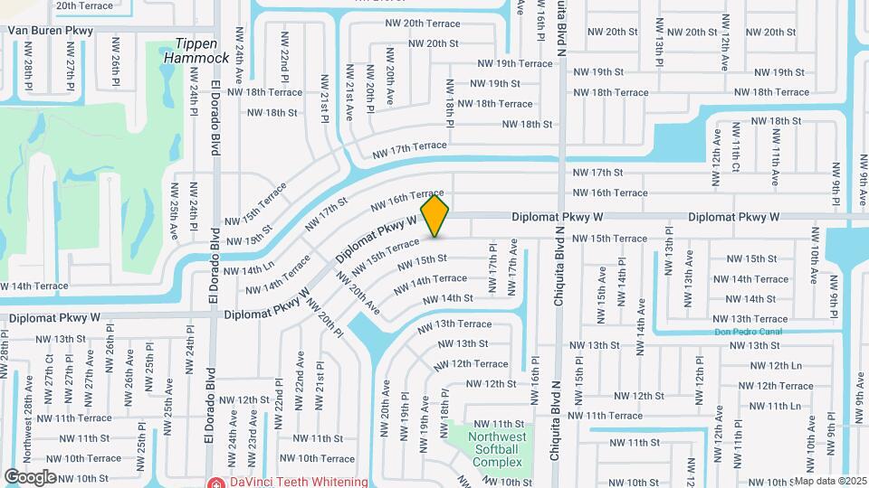 1826 NW 15th Terrace Map and Location Details