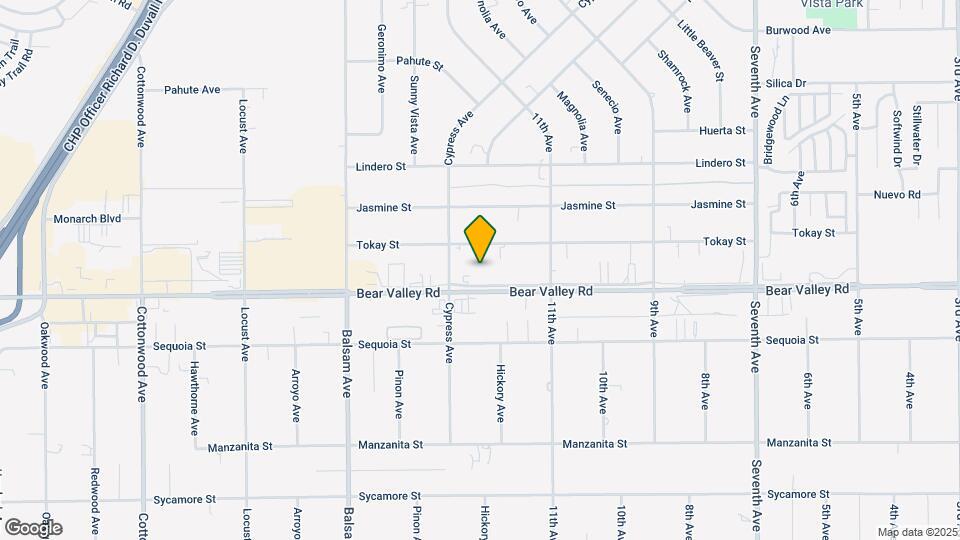 15564 Bear Valley Rd Map and Location Details