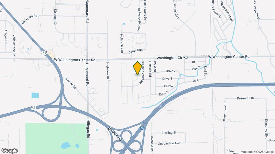 5722 Blissfield Ct Map and Location Details