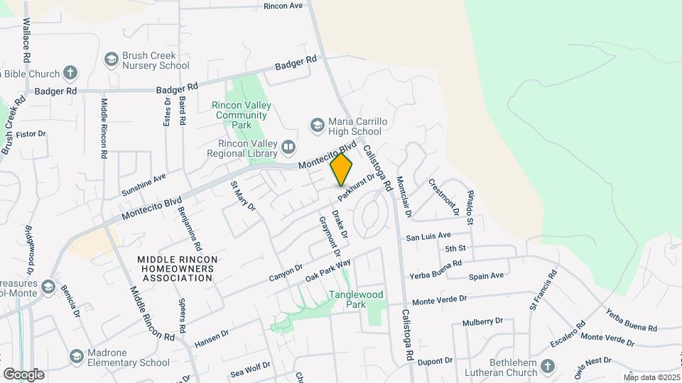 Villa Oaks Map and Location Details