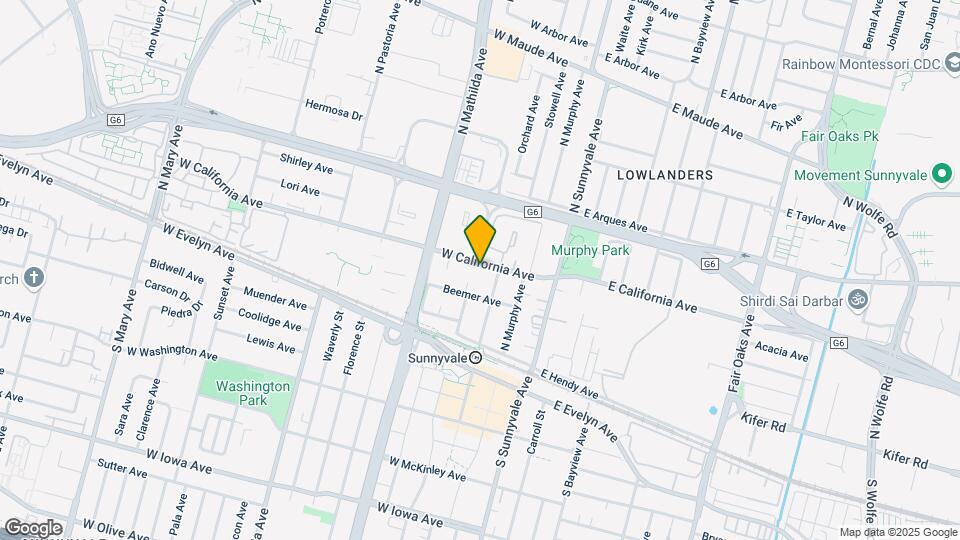 220-228 W California Ave Mapa y Detalles de la Ubicación