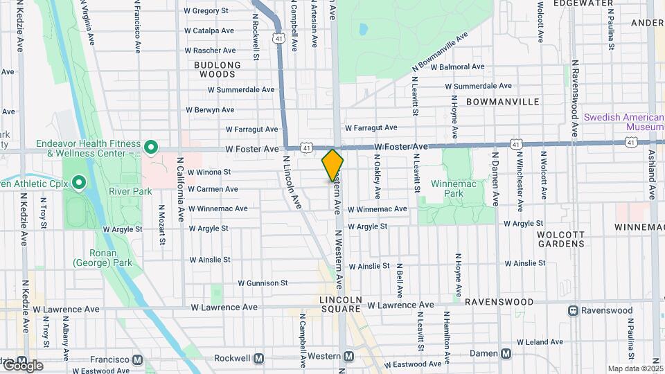 2402 W Carmen Ave Map and Location Details