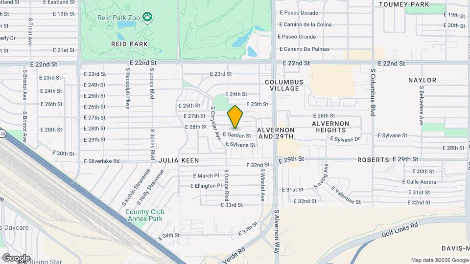 3731 E Garden St Mapa y Detalles de la Ubicación