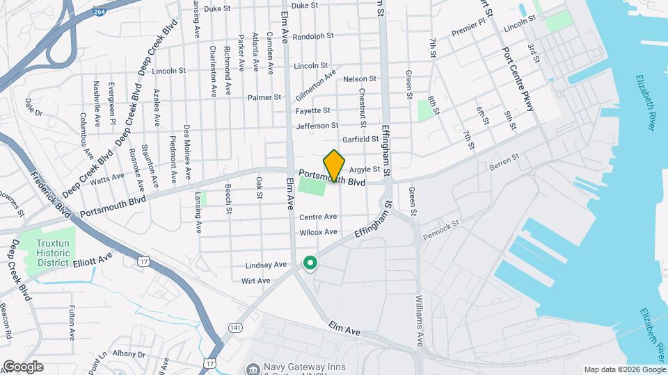 2716 Peach St Map and Location Details