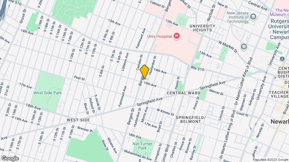 354 15th Ave Map and Location Details