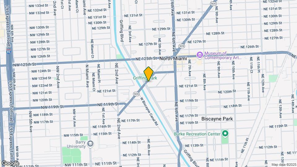 12101 Griffing Blvd Map and Location Details