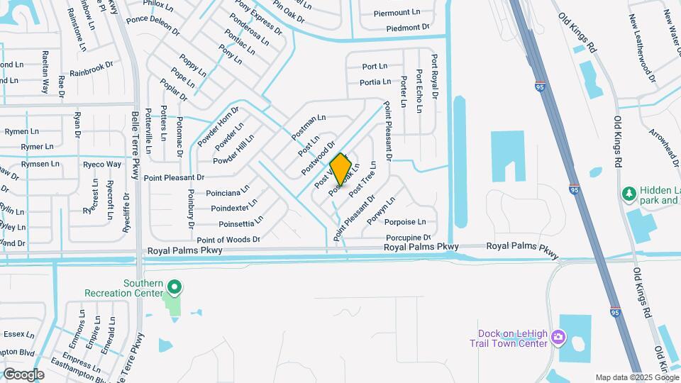12 Post Oak Ln Map and Location Details