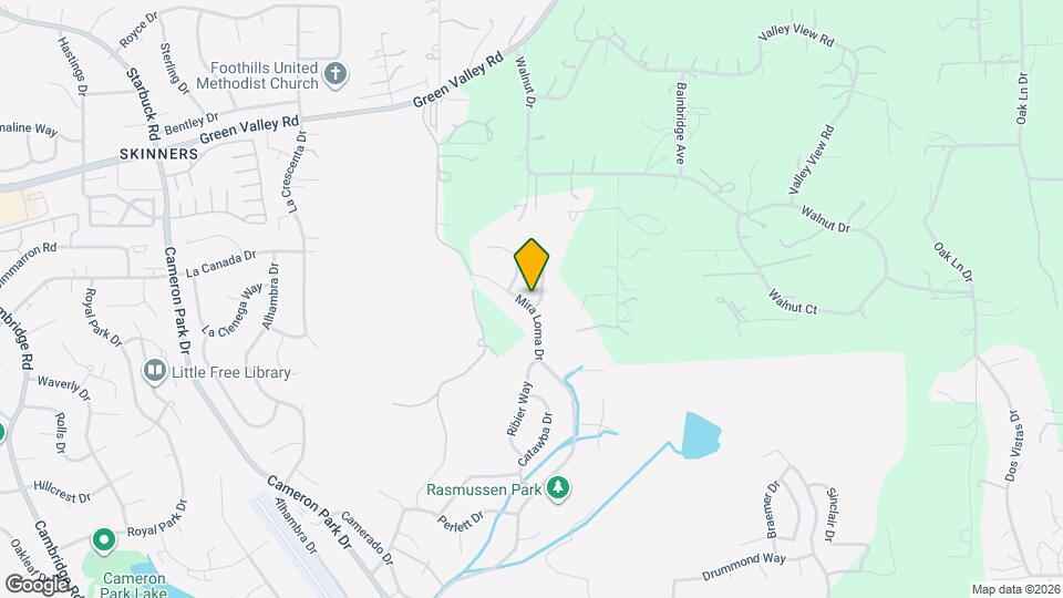 3766 Mira Loma Dr Map and Location Details