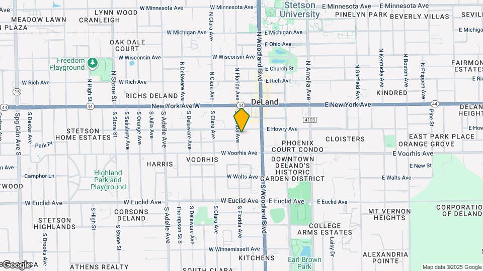 209 S Florida Ave Map and Location Details