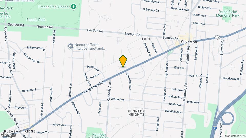6661 Montgomery Rd Map and Location Details