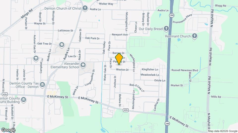 404 Woodson Cir Map and Location Details