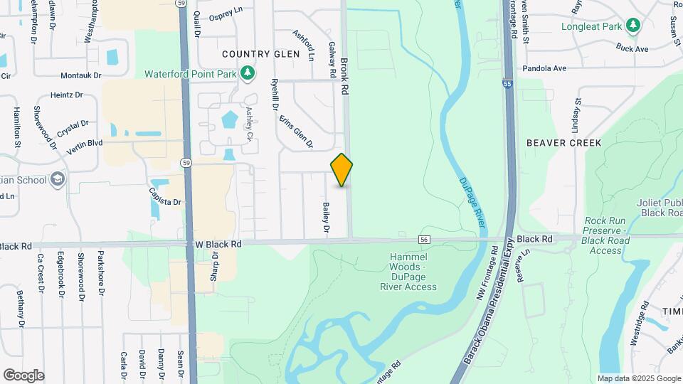 815 Bronk Rd Map and Location Details
