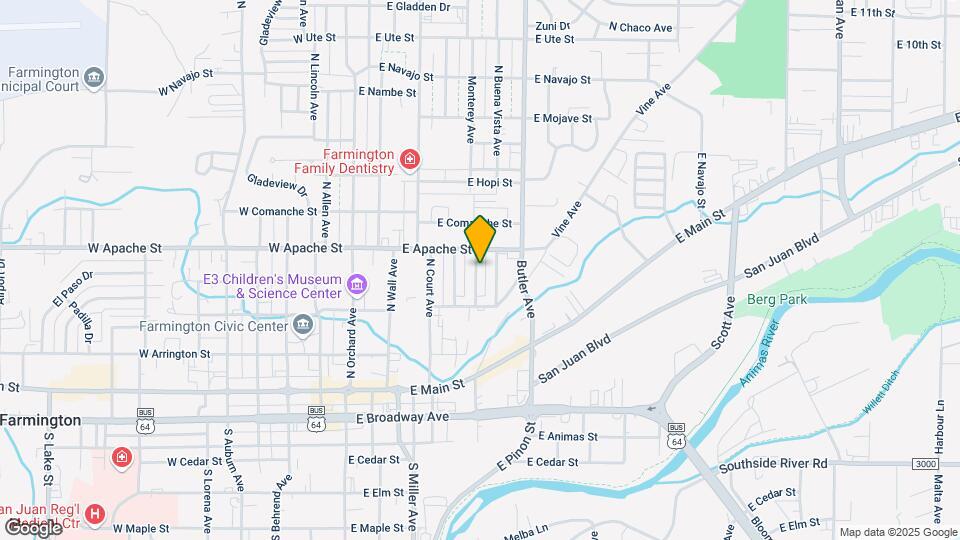 318 N Monterey Ave Map and Location Details