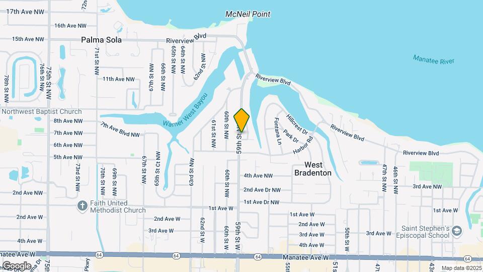 5812 7th Ave NW Map and Location Details