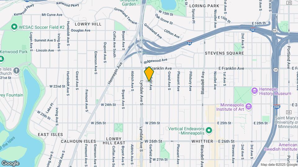 2120 Garfield Avenue Map and Location Details
