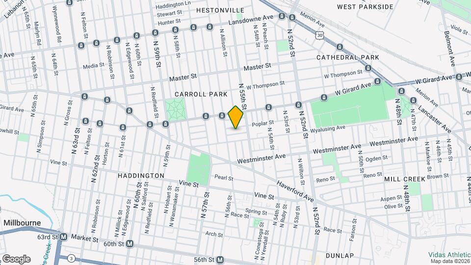 5537 Harmer St Map and Location Details