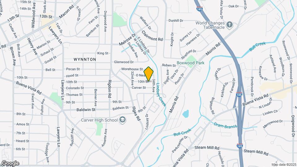 3322 10th St Map and Location Details