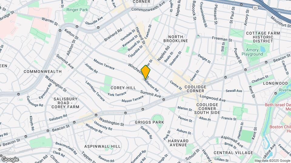 66 Atherton Rd, Unit 1 Map and Location Details