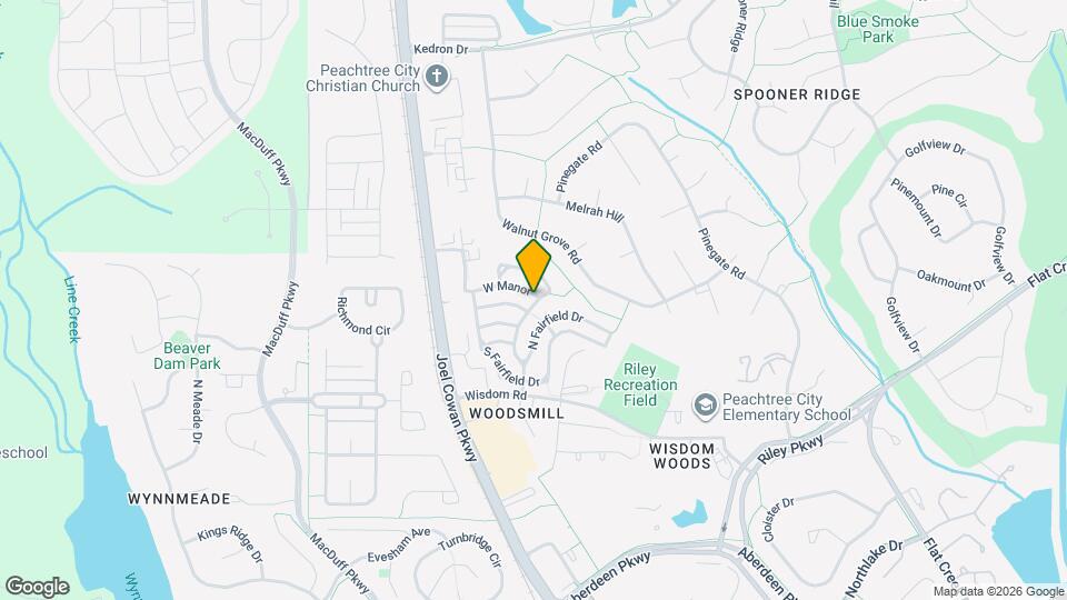 542 N Fairfield Dr Map and Location Details