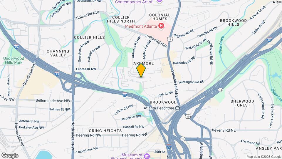 Camden Brookwood Map and Location Details