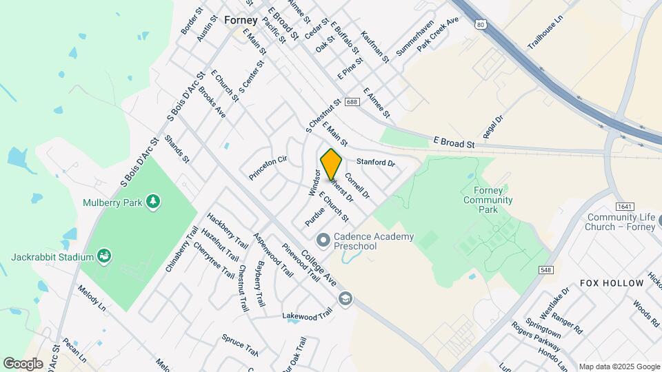 220 Amherst Dr Mapa y Detalles de la Ubicación