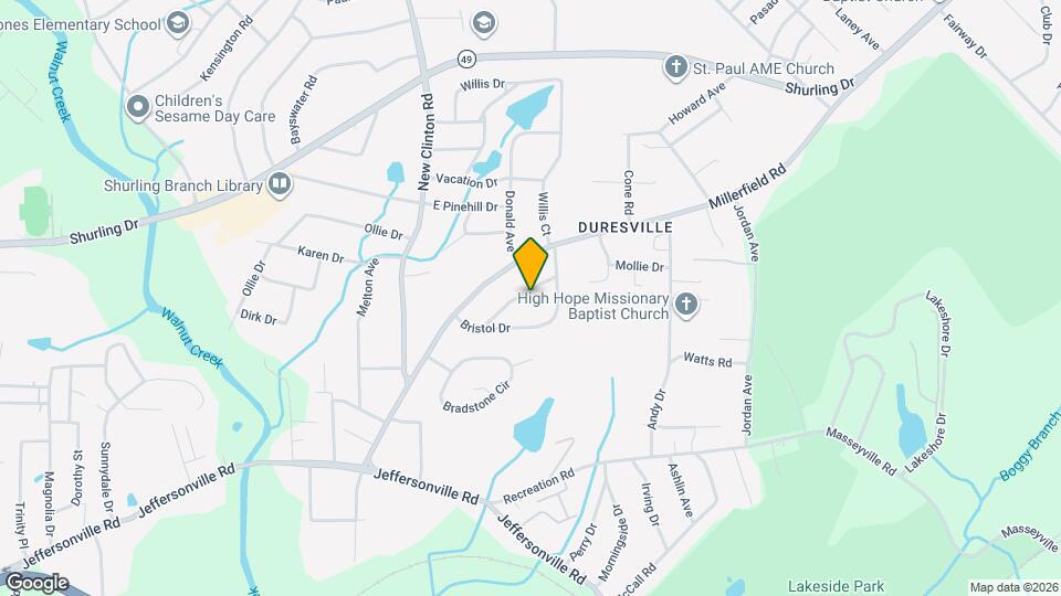 2367 Danbury Dr Map and Location Details